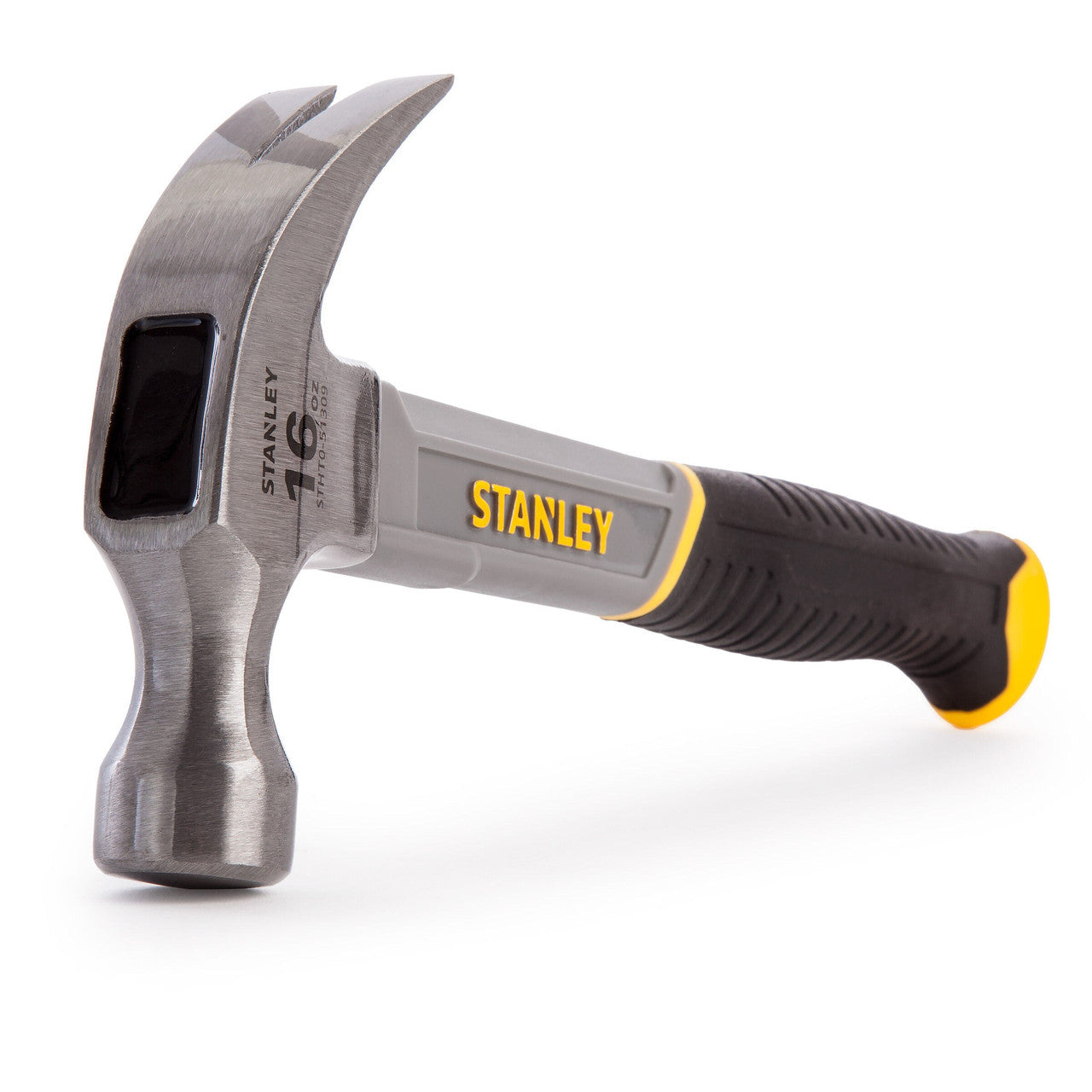 Stanley Claw Hammer with Fibreglass Shaft 16oz bi-material grip STHT0-51309