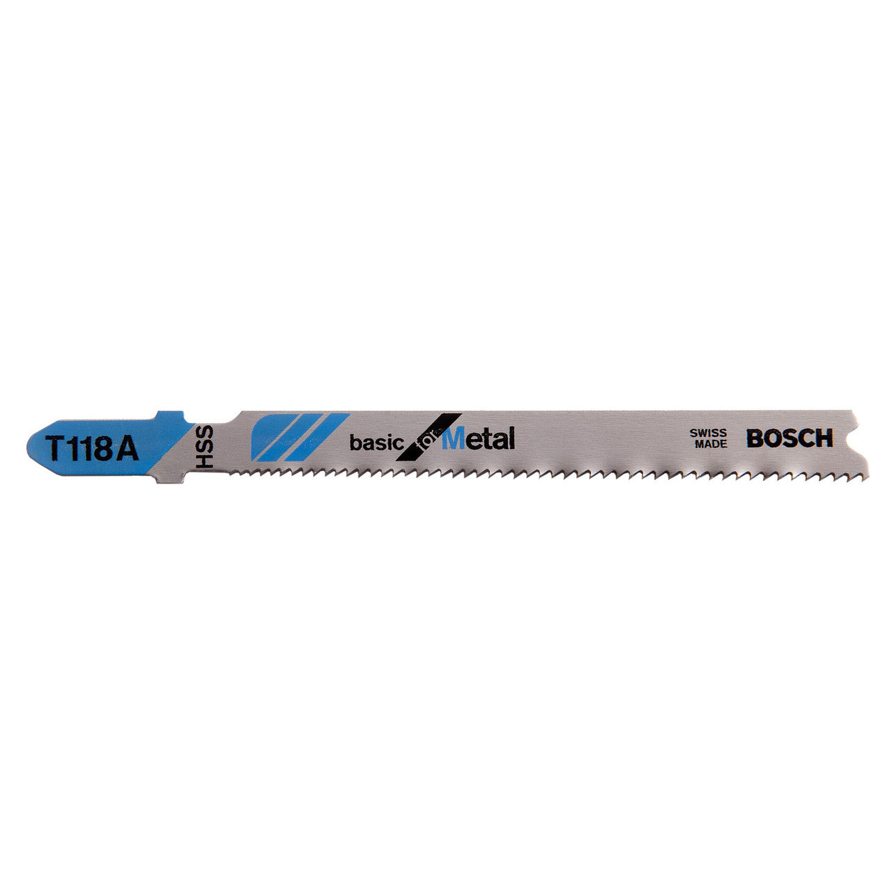 Bosch Basic Metal Cutting Jigsaw Blades 5 Pack T118A