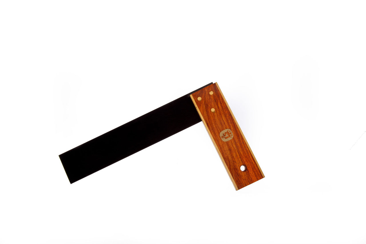 Spear and Jackson Carpenters Try Square 9in hardwood with brass top CTS9