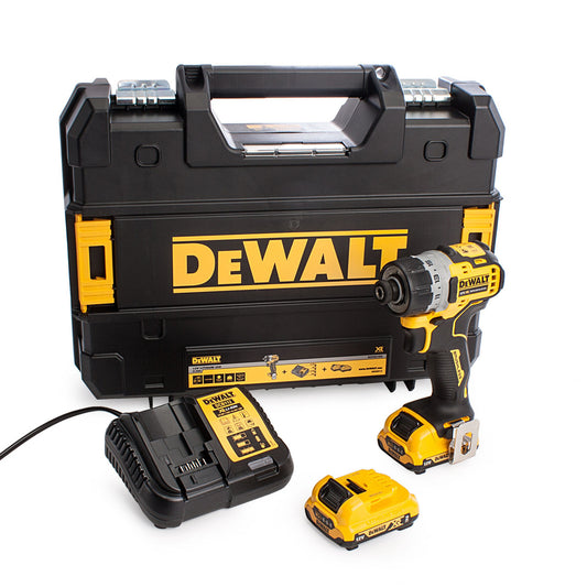 Dewalt 12V XR Brushless Sub-Compact Screwdriver 2 x 2.0Ah Batteries DCF601D2