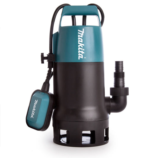 Makita Electric Submersible Pump 1100W 240L 240V Submersion Depth To 5m PF1010