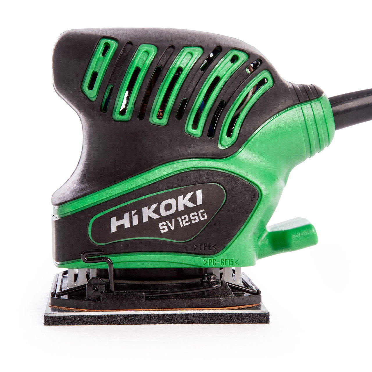 HiKOKI 114mm x 140mm Orbital Palm Sander 110V 200W Speed 14000 min SV12SGJ2Z