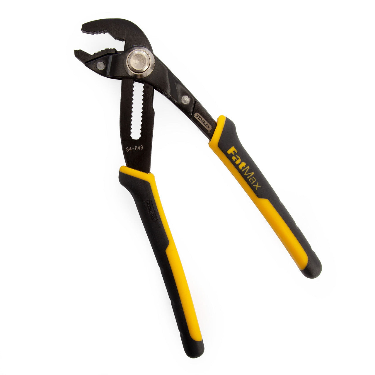 Stanley FatMax Slip Joint Plier 250mm Push Lock Adjustment jaw cap 51mm 0-84-648