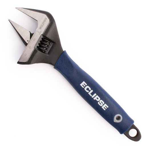 Eclipse Adjustable Wrench Extra Wide Jaw 8in 200mm Max Jaw Opening 37mm ADJW8WJ