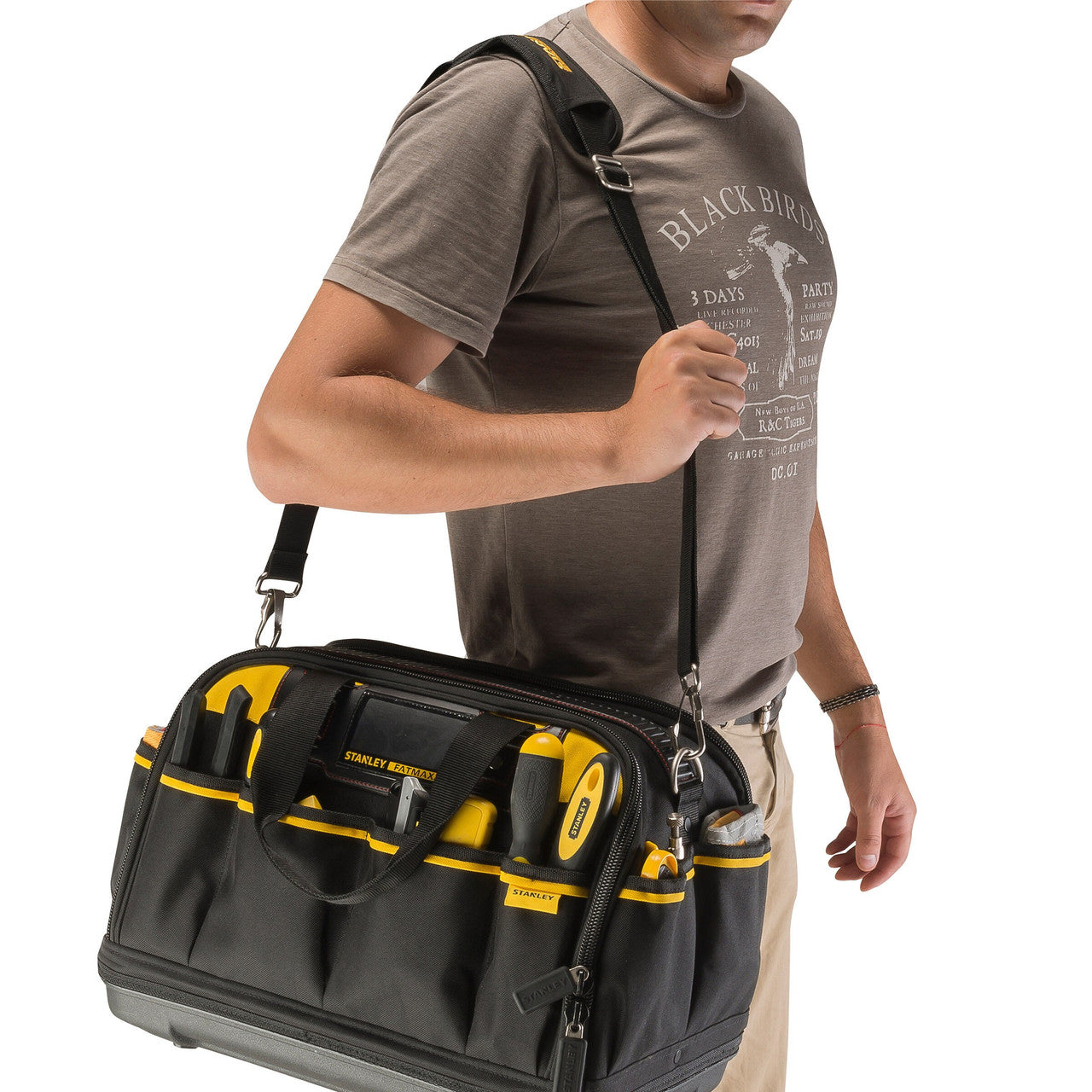 Stanley FatMax Multi Access Tool Bag Dimensions 43 x 28 x 30cm FMST1-73607