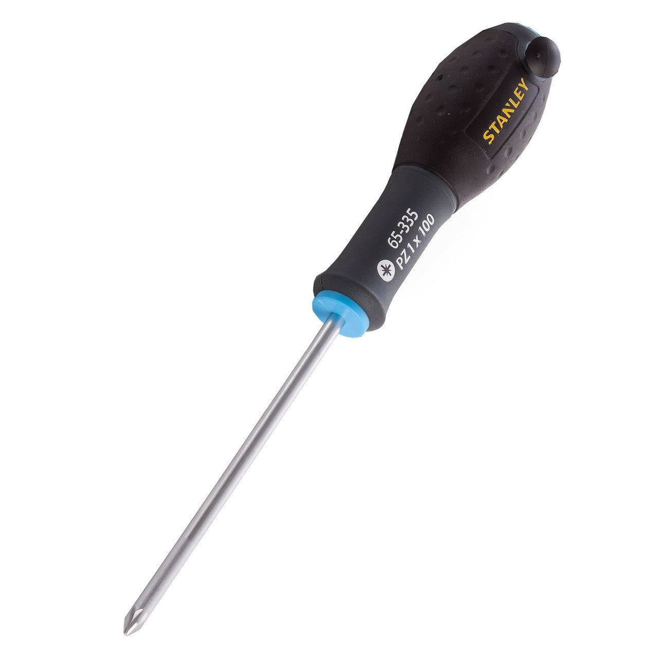 Stanley FatMax Pozi Screwdriver PZ1 x 100mm Soft Grip Handle 0-65-335