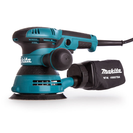 Makita 5" 125mm Random Orbital Sander 110V 300 w Orbits 4.000 - 12.000 BO5041