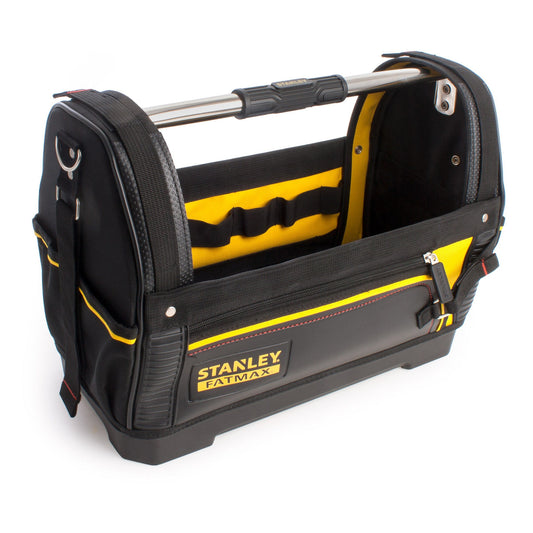 Stanley FatMax Open Tote Tool Bag 18" Steel Handlebar With Straps 1-93-951