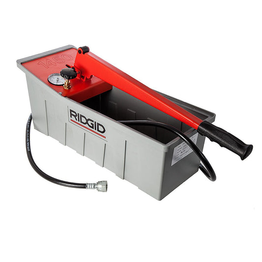 Ridgid 1450 Pressure Test Pump 725 PSI Heating Air Refrigeration Oil etc 50072