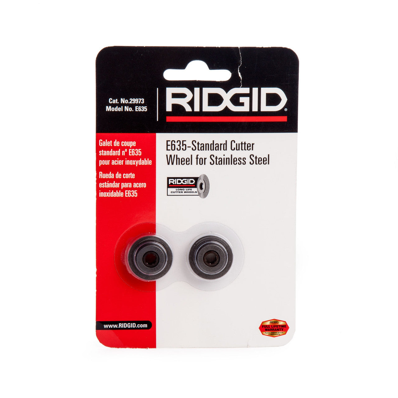 Ridgid E-635 Cutter Wheels for Stainless Steel (Pack Of 2)
