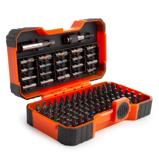 Bahco Assorted Screwdriver Bit Set with 2 Bit Holders 100 Piece 59/S100BC