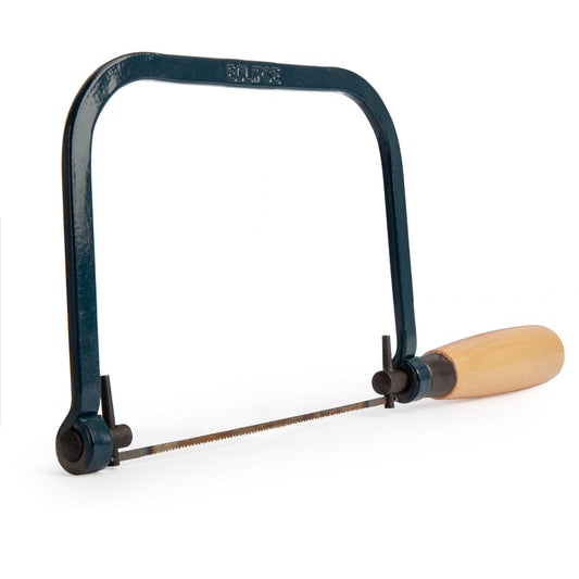 Eclipse Coping Saw 165mm 6.5" wooden handle 360-degree blade rotation 70CP1R