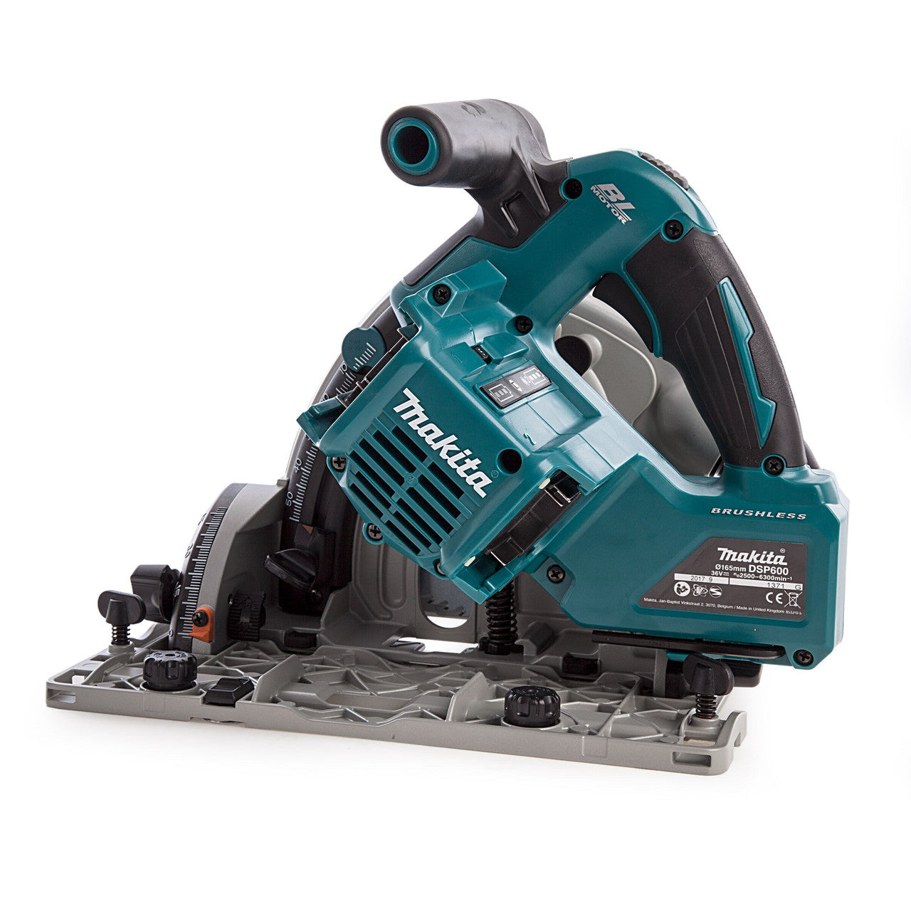 Makita 36V LXT 165mm Brushless Plunge Saw Body Only in MakPac Case DSP600ZJ