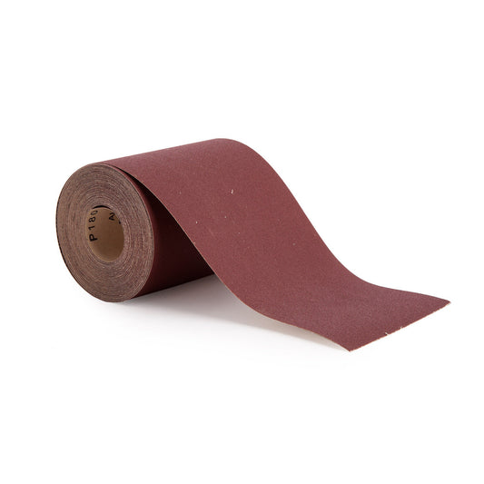 Abracs Sandpaper Roll 180 Grit 115mm x 10m Heavy Duty Ultra Flexible ABS11510180