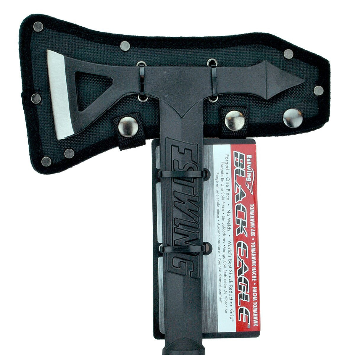 Estwing Black Eagle Tomahawk Axe Rust Resistant Shock Reduction Grip EBTA