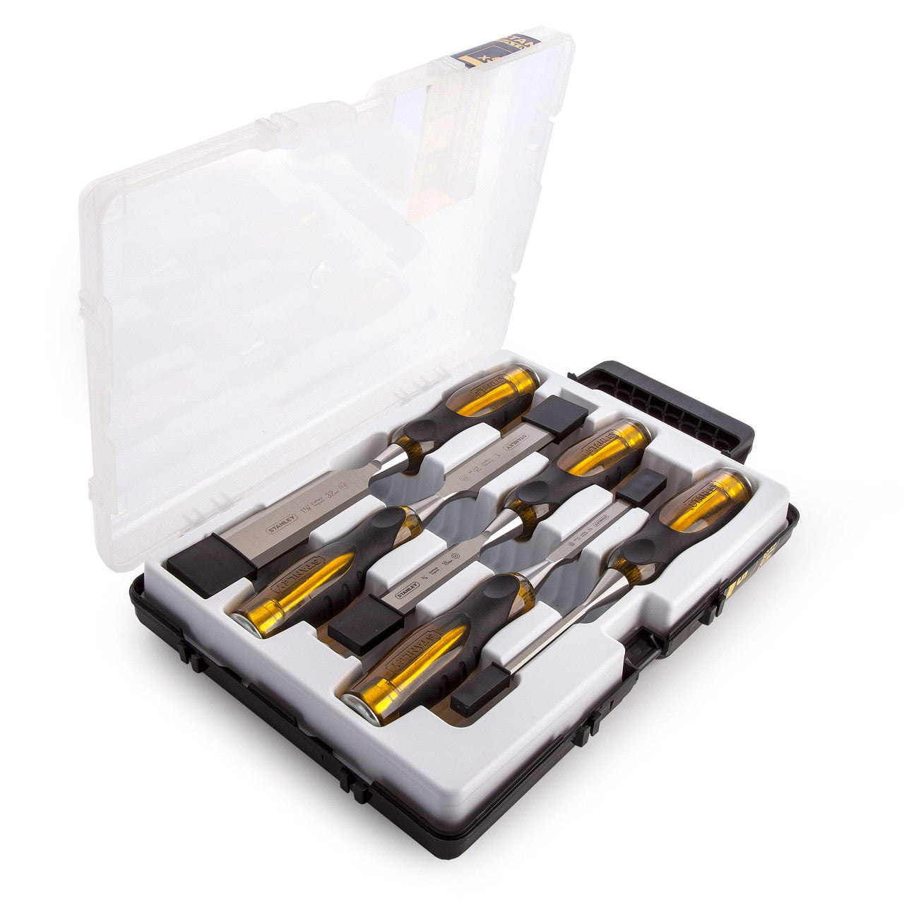 Stanley 2-16-269 FatMax Thru Tang Chisel Set (5 Piece)