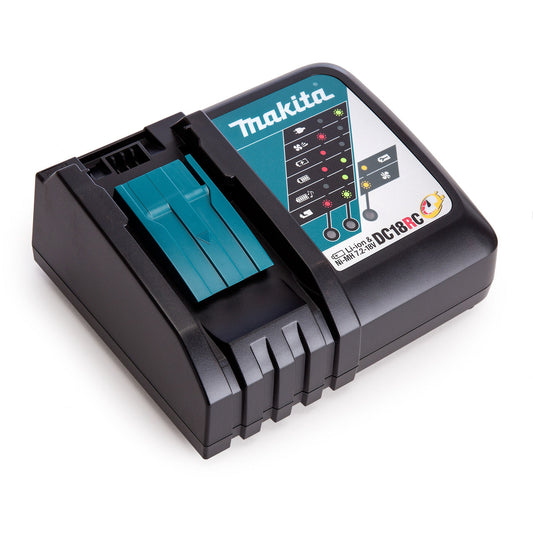 Makita Fast Battery Charger Li-ion 14.4V - 18V 240V 22 Min Charge Time DC18RC