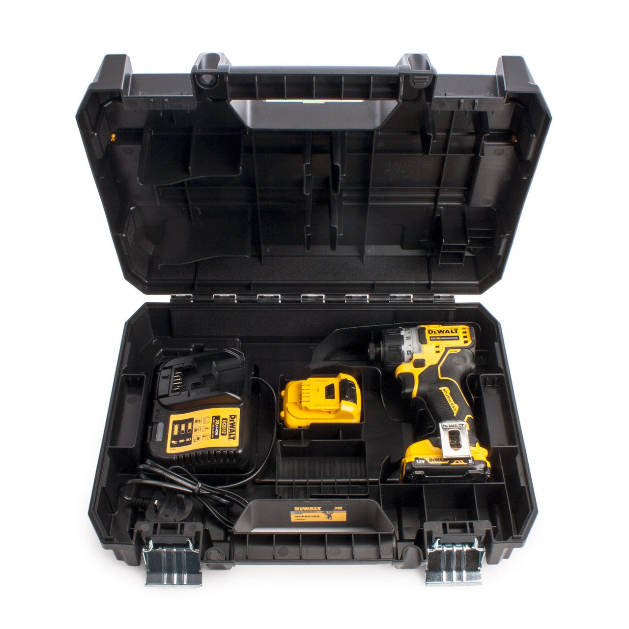 Dewalt 12V XR Brushless Sub-Compact Screwdriver 2 x 2.0Ah Batteries DCF601D2