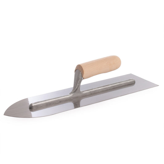 RST Carbon Steel Flooring Trowel With Wooden Handle 16 x 4 1/2in RTR201