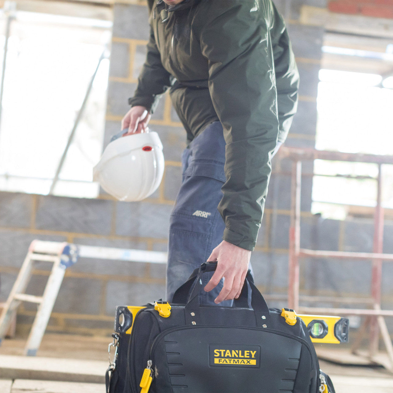 Stanley Fatmax Quick Access Premium Tool Bag Dimensions 47 x 23 x 35 FMST1-80147