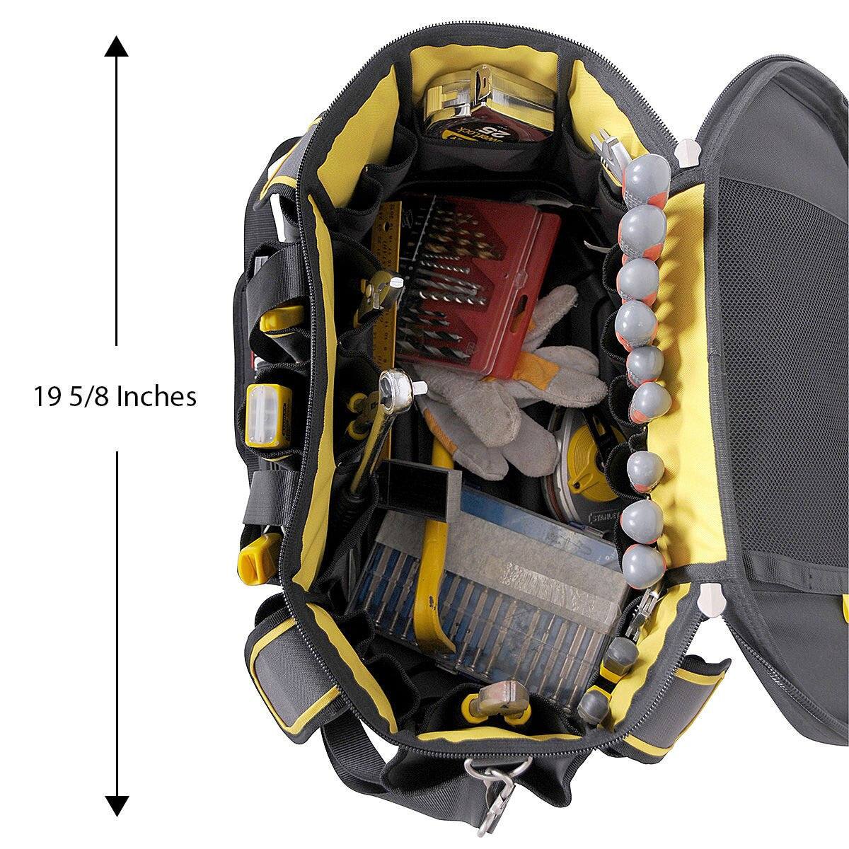 Stanley Fatmax Round Top Rigid Tool Bag Dimensions 50 x 33 x 31cm FMST1-70749
