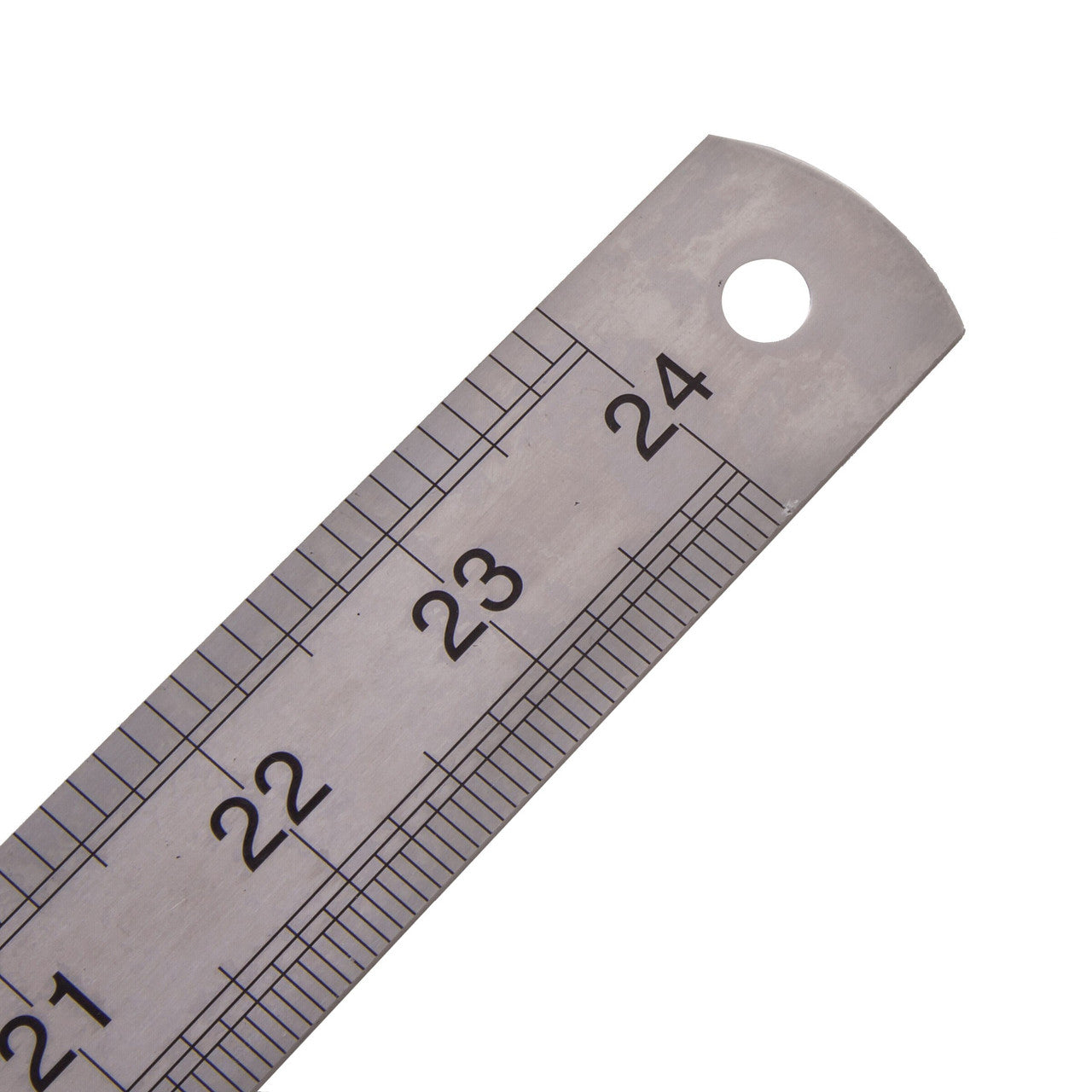 Fisher Stainless Steel Rule 24" 600mm Metric Imperial FR124ME