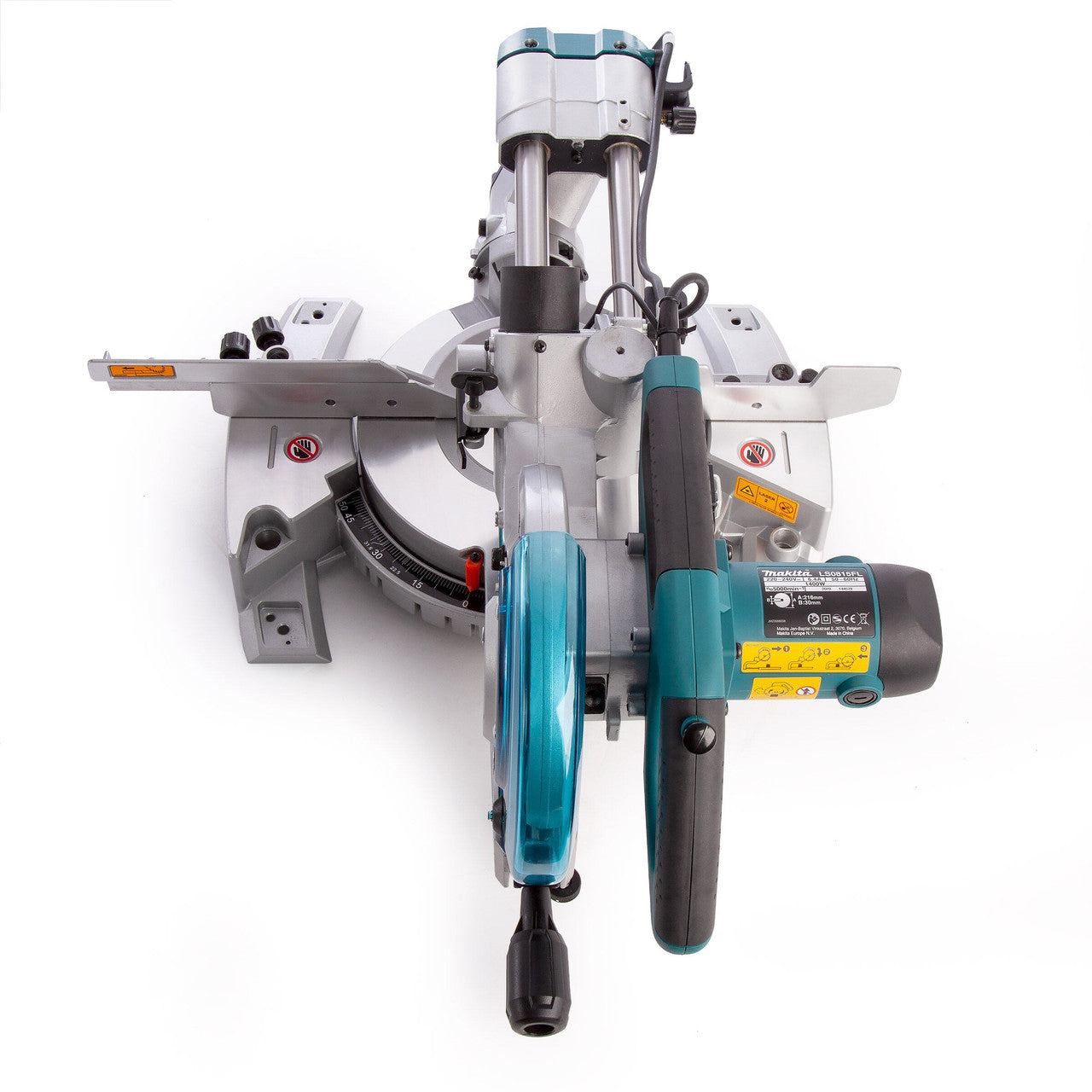 Makita 216mm Sliding Compound Mitre Saw 110V Soft Start LED Job Light LS0815FLN