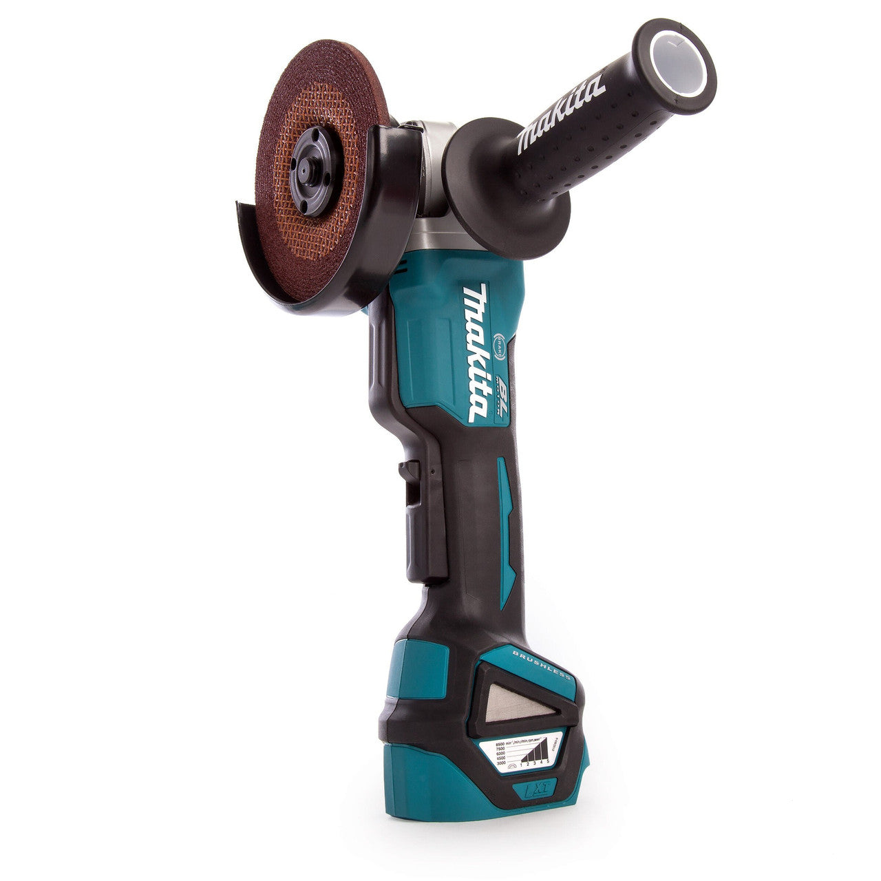 Makita 18V LXT 5 inch 125mm Brushless Angle Grinder Body Only Soft Start DGA517Z