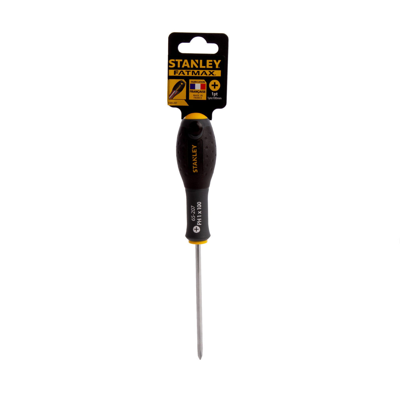 Stanley FatMax Phillips Screwdriver PH1 x 100mm Soft Grip Handle 0-65-207