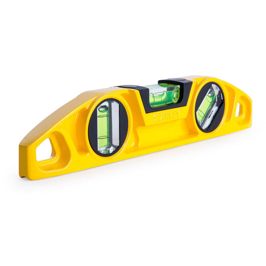 Stanley FatMax Magnetic Torpedo Level 230mm Aluminum 3 Vials 0-43-603
