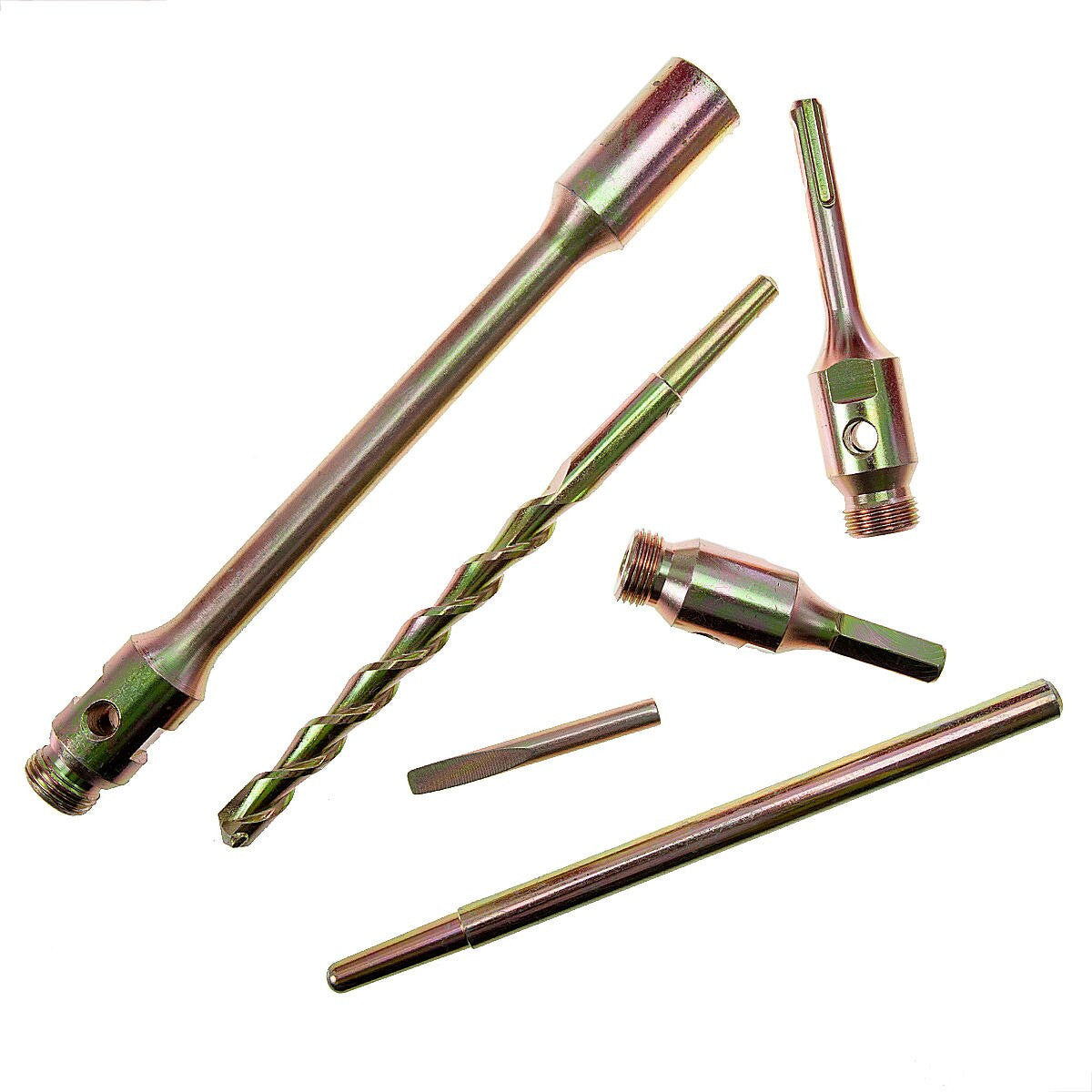 Abracs ABDCORESET5 Dry Diamond Core Set (5 Piece) 42, 52, 65, 117, 127mm