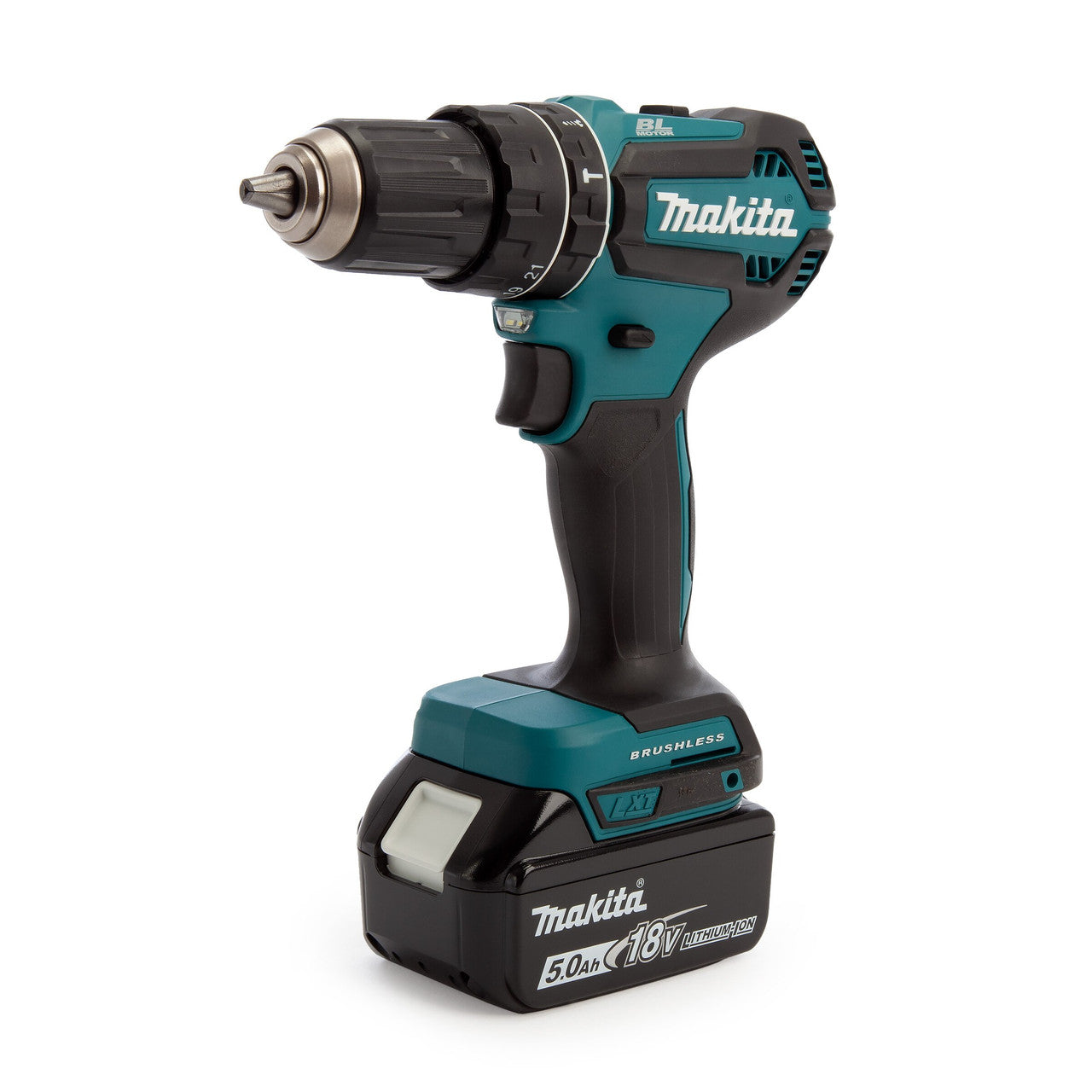 Makita 18V LXT Cordless Kit Drill Router & Planer 2 × 5.0Ah Batteries DLX3116TJ