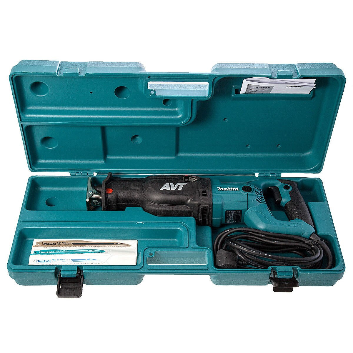 Makita Orbital Action Reciprocating Saw with AVT 240V With Carry Case JR3070CT