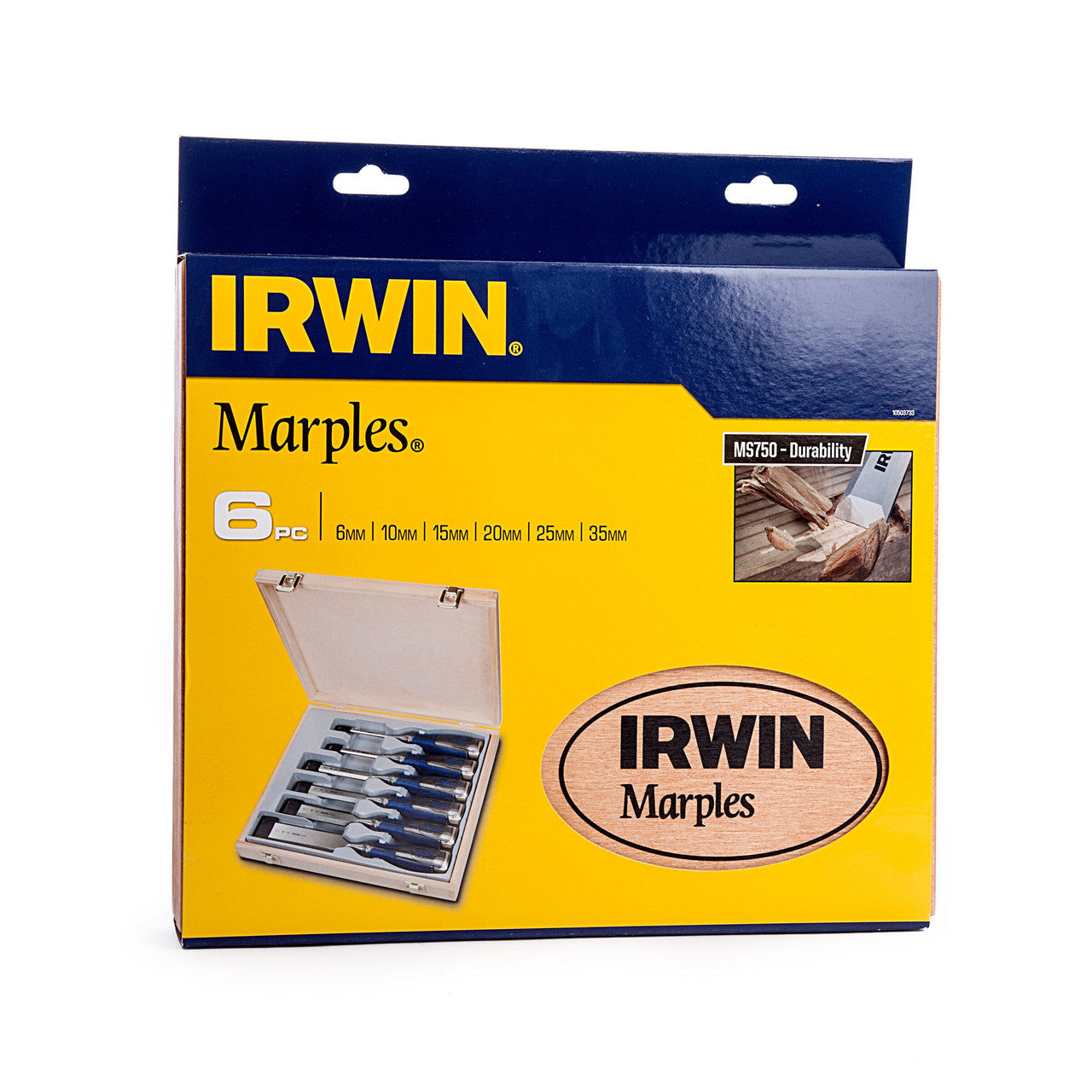Irwin 10503733 M750 Splitproof Chisel Set (6 Piece)