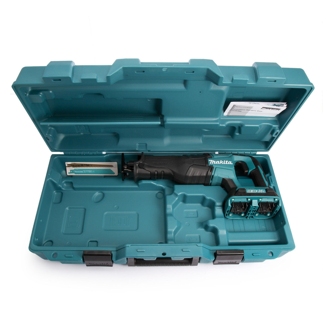 Makita 36V Brushless Reciprocating Saw Body Only With Carry Case DJR360ZK