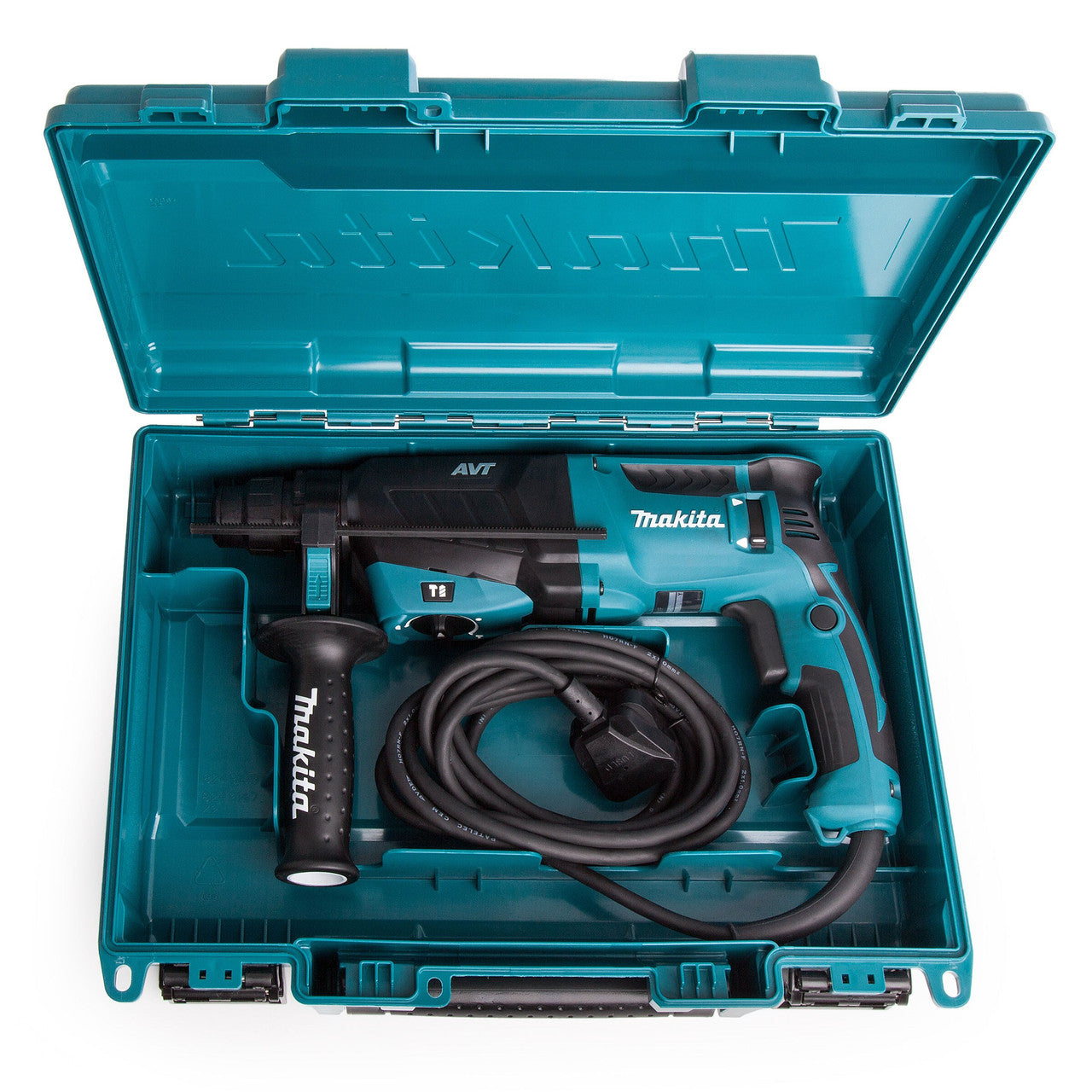 Makita 240V 3 Mode SDS Plus Rotary Hammer Drill with AVT & Case HR2631F