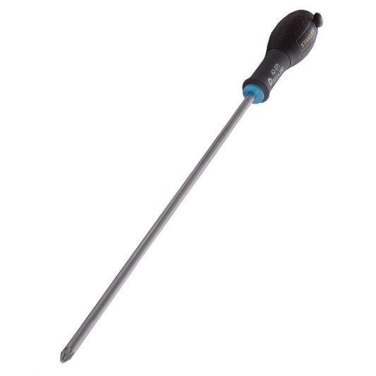 Stanley FatMax Pozi Screwdriver PZ2 x 250mm Soft Grip Handle 0-62-571