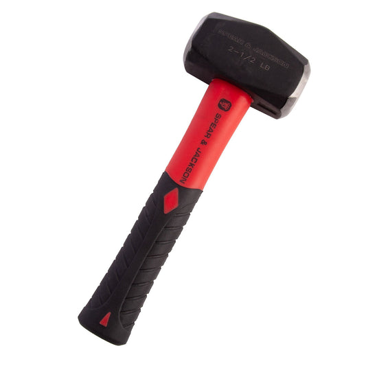 Spear & Jackson Fibreglass Lump Hammer 2.5lb Length 250 mm SJ-MCH40FG