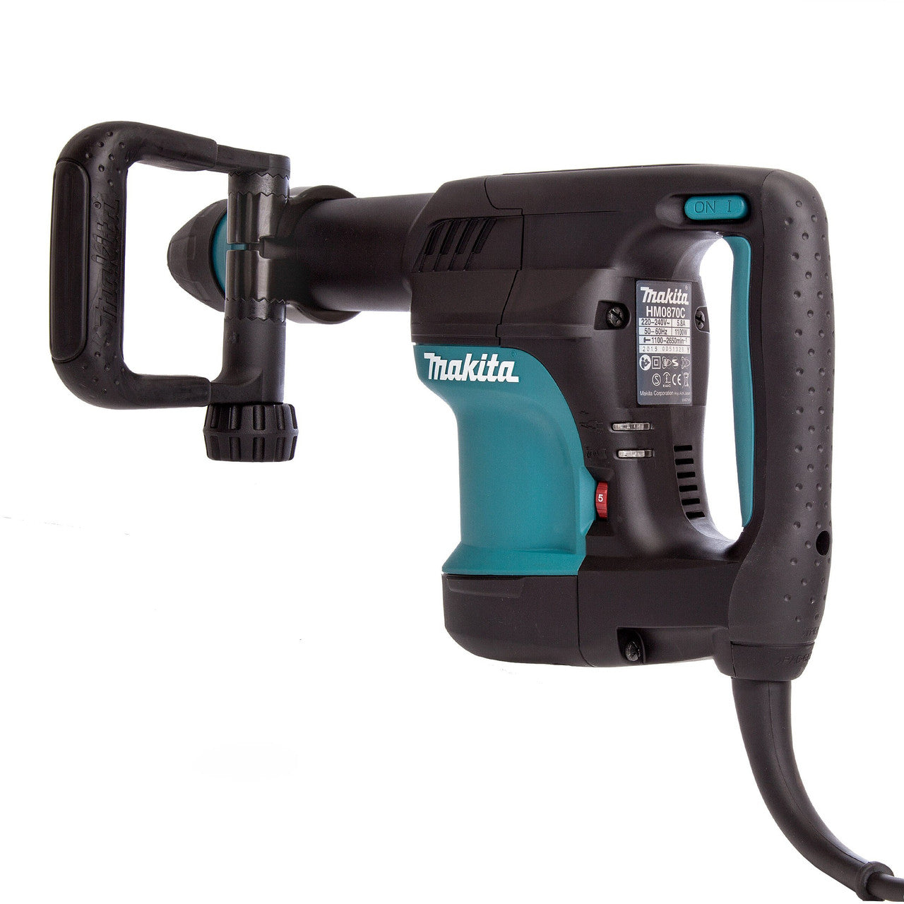 Makita SDS Max Demolition Hammer 240V 1100W Soft start HM0870C