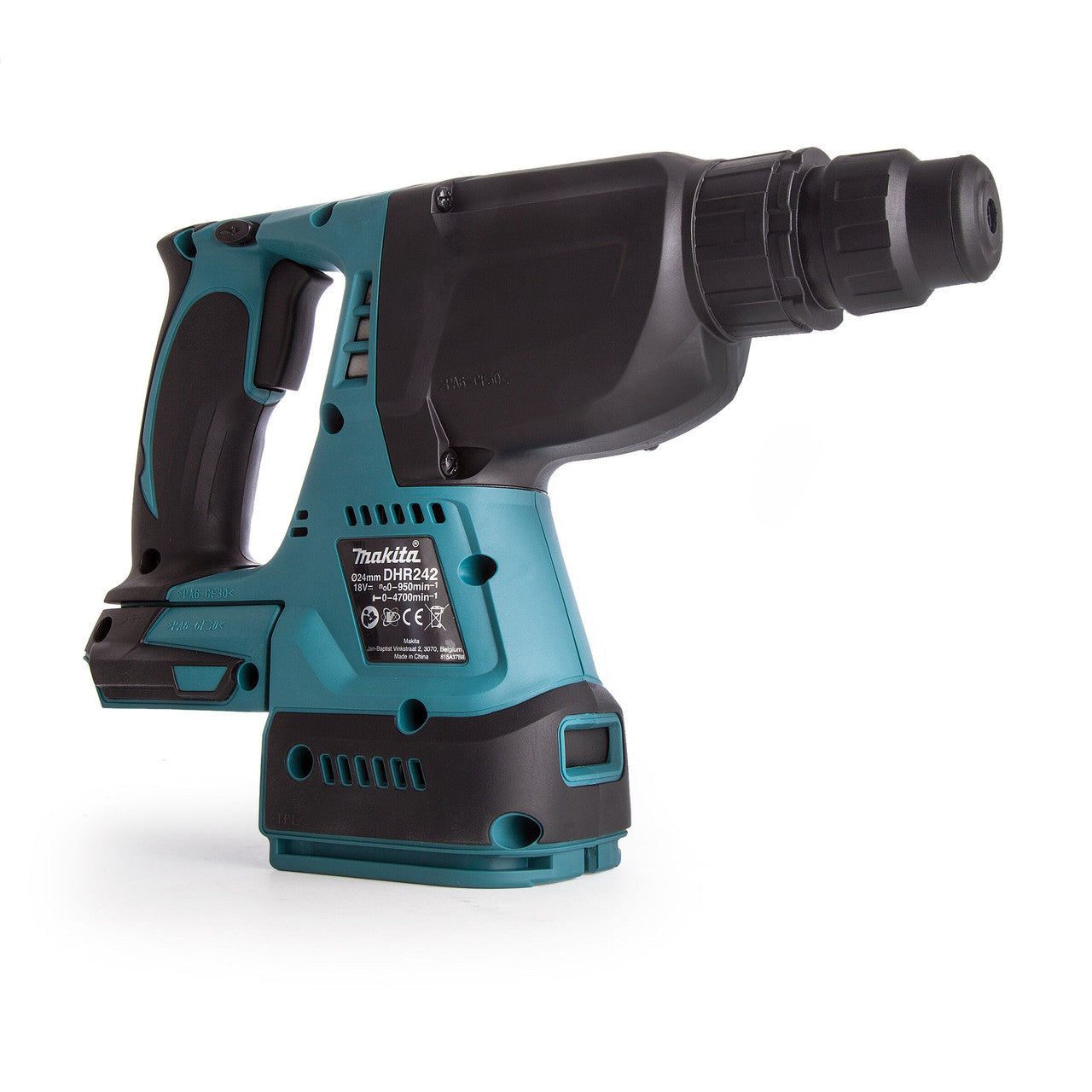 Makita 18V Brushless SDS Plus Rotary Hammer Drill Body Only Side Handle DHR242Z