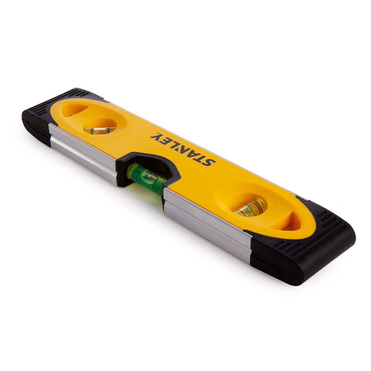 Stanley 230mm 9" Shock Proof Magnetic Torpedo Level 3 Vials 0-43-511