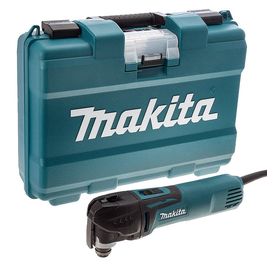 Makita Multi Tool with Tool Less Accessory Change 240V Carry Case TM3010CK