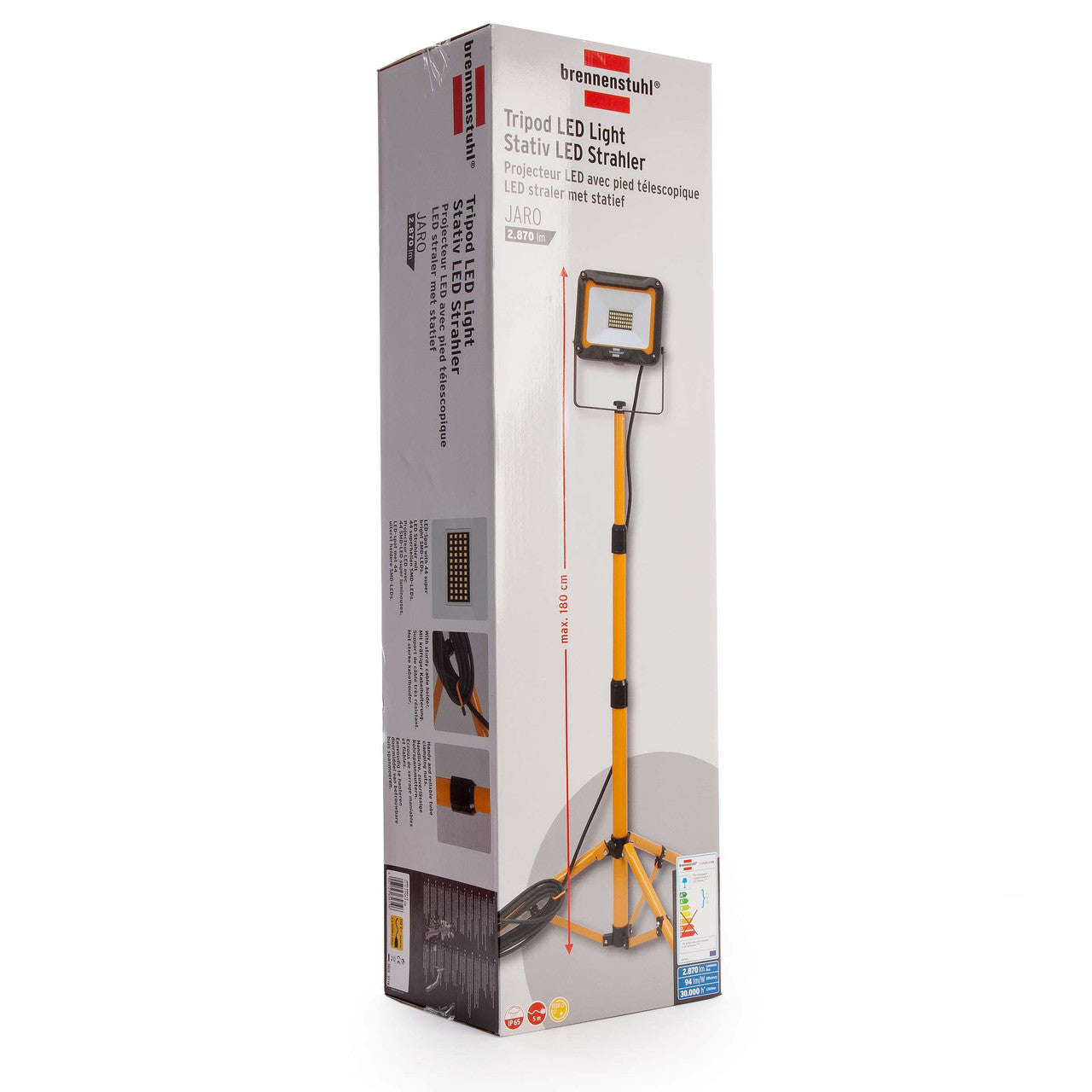 Brennenstuhl 1171253338 LED Light JARO 3003 CT, 2870lm, 30W, IP65, 110V