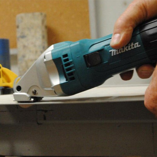 Makita Straight Shear 380W 110V Tongue Action Blade Max Cut 2.5mm Alloy JS1601