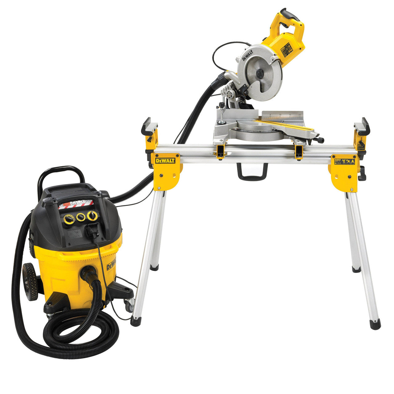 Dewalt Heavy Duty Mitre Saw Stand Extends Up 2.6m Capacity 227kg DE7033