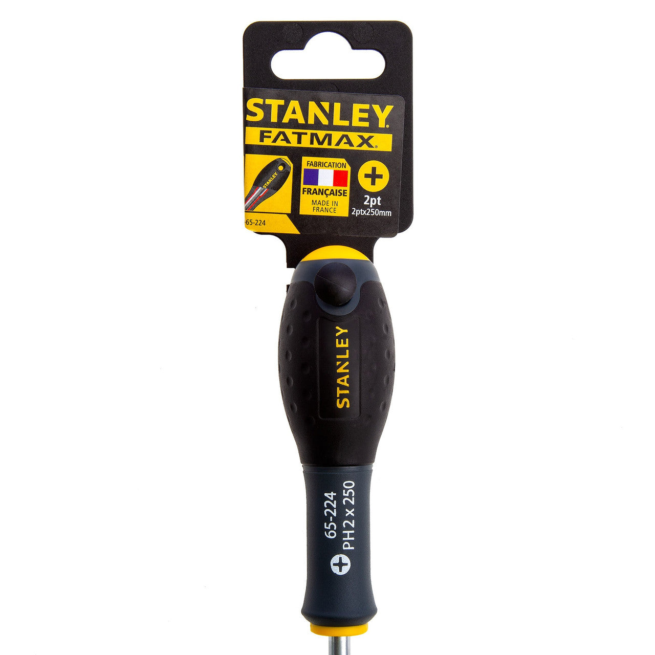 Stanley FatMax Phillips Screwdriver PH2 x 250mm Soft Grip Handle 0-65-224