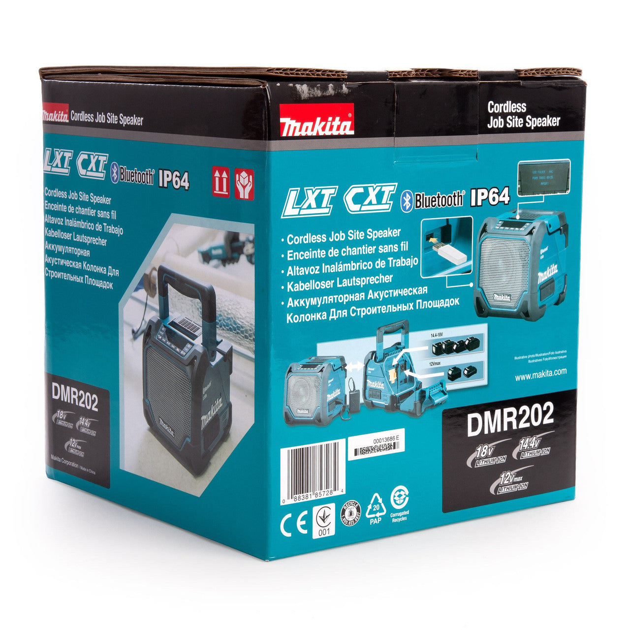 Makita DMR202 CXT/LXT Bluetooth Speaker (Body Only)