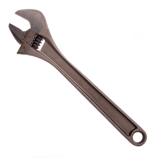 Bahco Adjustable Wrench 12in 300mm 34mm Jaw Capacity Black Finish 8073