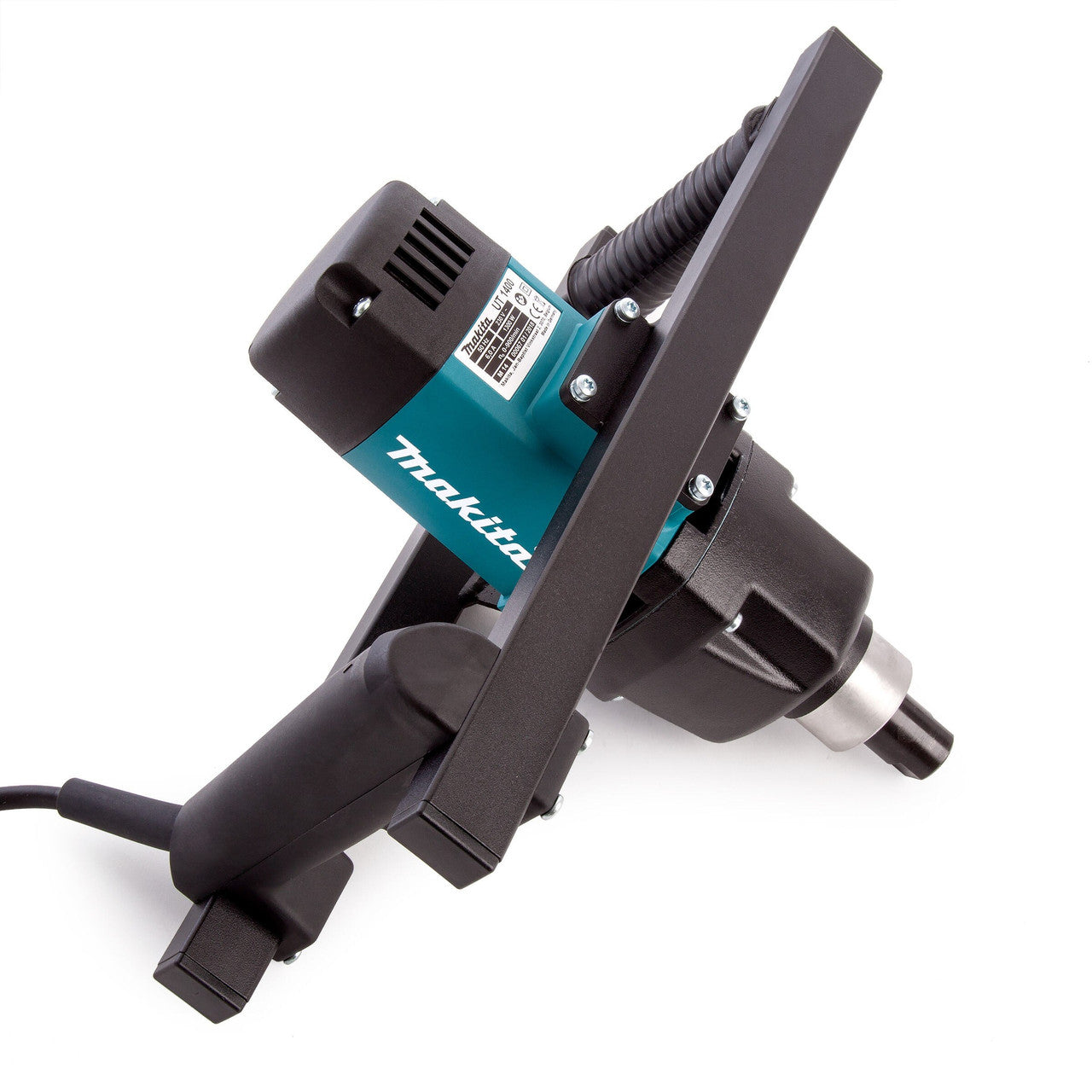 Makita Paddle Mixer 240V 1300W Twin Handle Thread M14 Capacity 50 kg UT1400