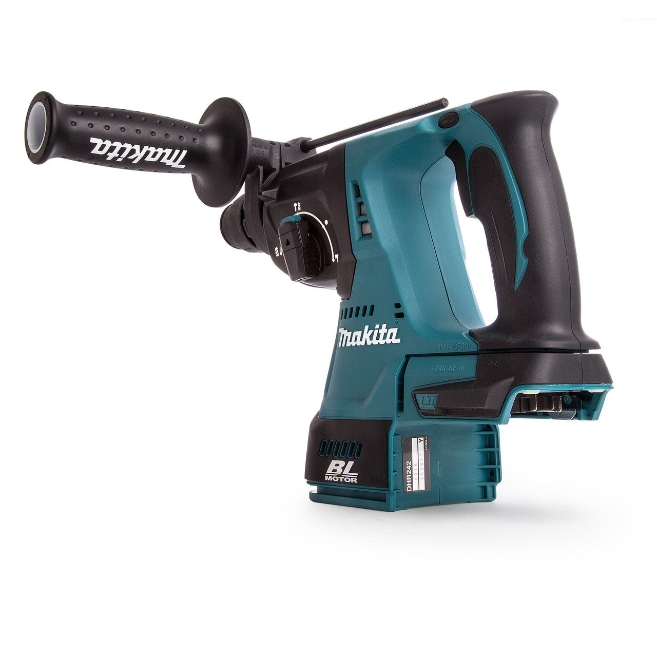 Makita 18V Brushless SDS Plus Rotary Hammer Drill Body Only Side Handle DHR242Z